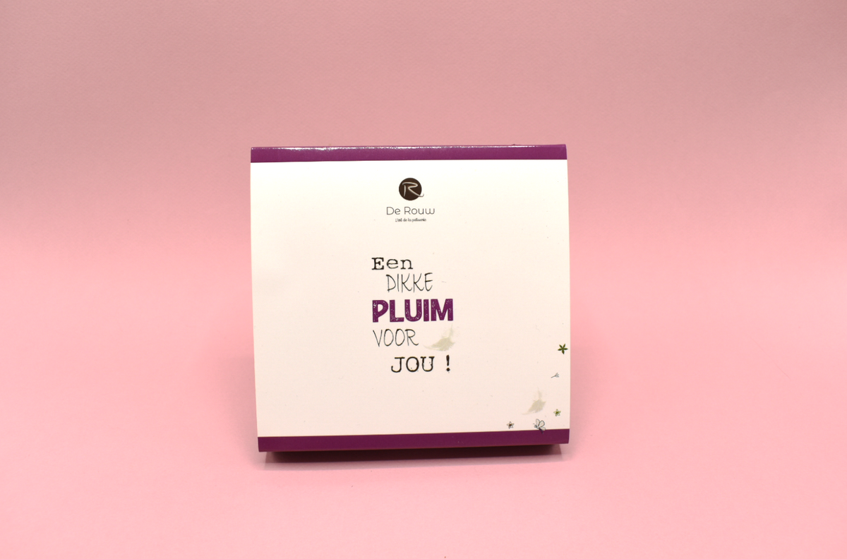 Vegan bonbons 'Een pluim voor jou'