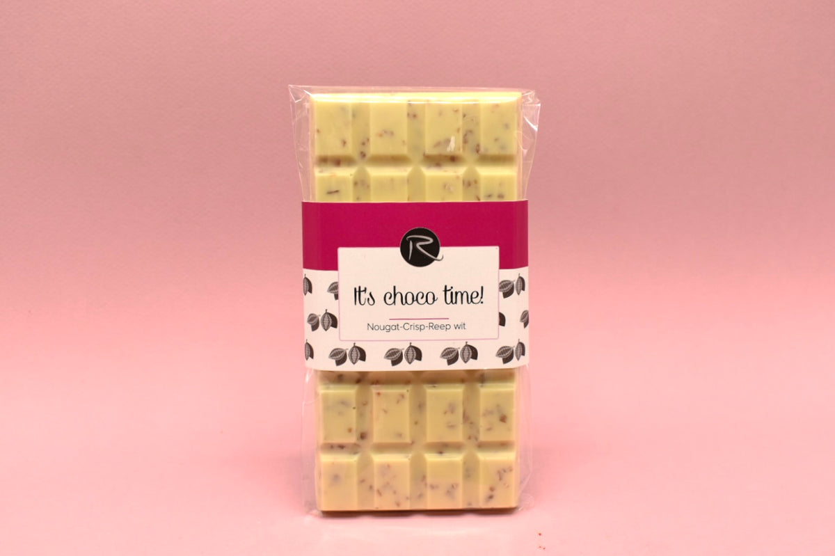 Nougat crisp reep wit