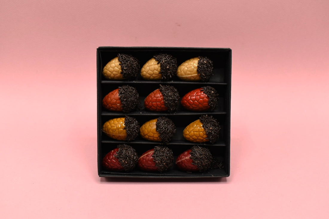 Herfst chocolade eikeltjes