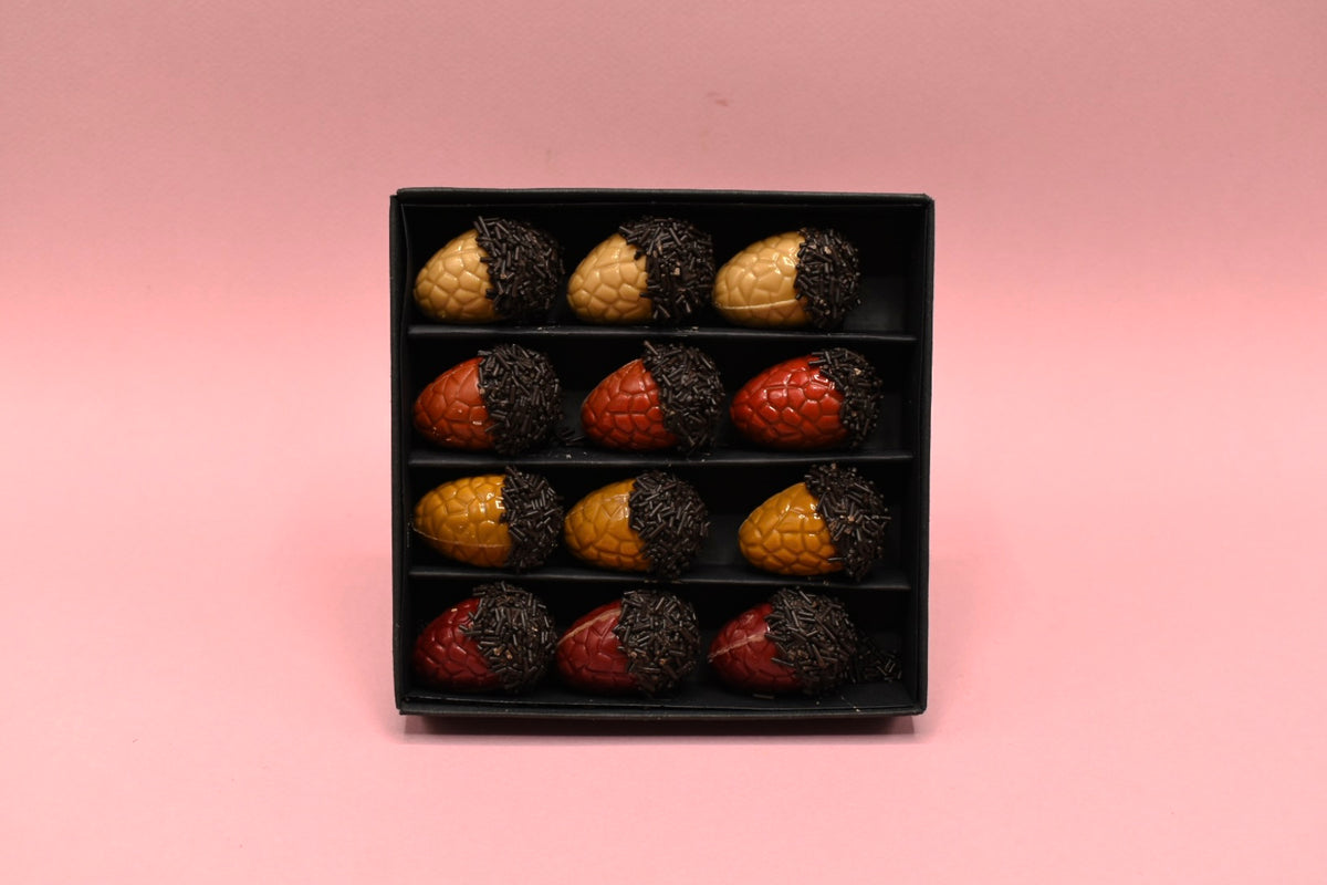 Herfst chocolade eikeltjes